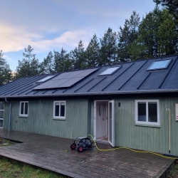 ny tagdækning med solceller