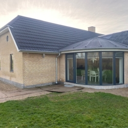 nyt tag til hus og udestue