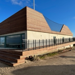 Udvendig renovering af centerbygning