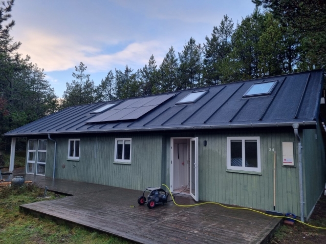 ny tagdækning med solceller