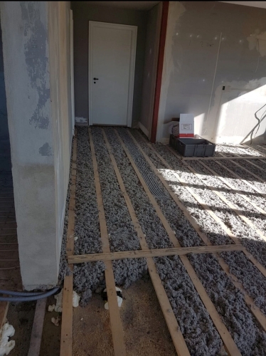 Energioptimering i hus ved gulvet
