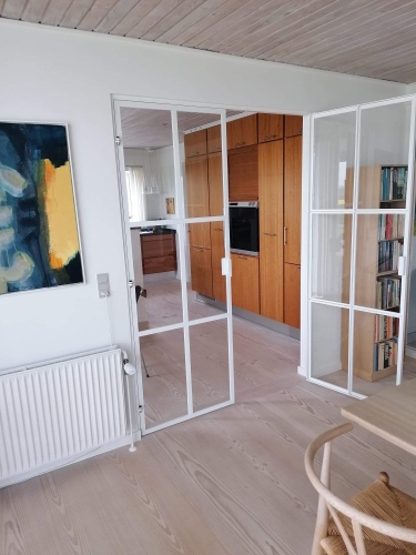 Newyorker dør udskiftet indendørs i hus